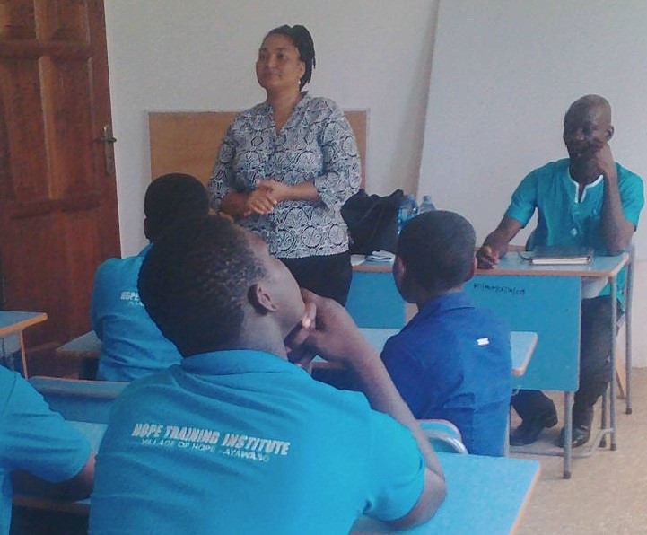 Health education session